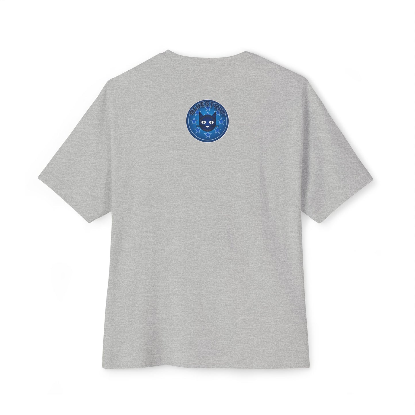 Blue Cat Stars Tee — "Bluestray" Graphic T-Shirt