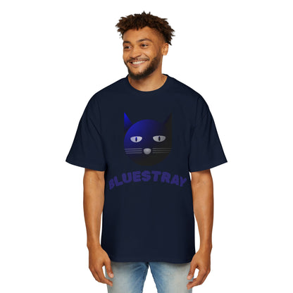 Bluestray Cat Tee — Graphic Men's Oversized T-Shirt