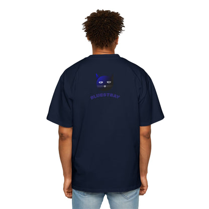 Bluestray Cat Tee — Graphic Men's Oversized T-Shirt