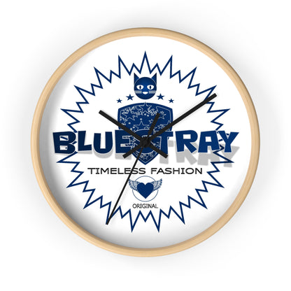 Bluestray Timeless Fashion Wall Clock — Modern Logo Decorative Clock