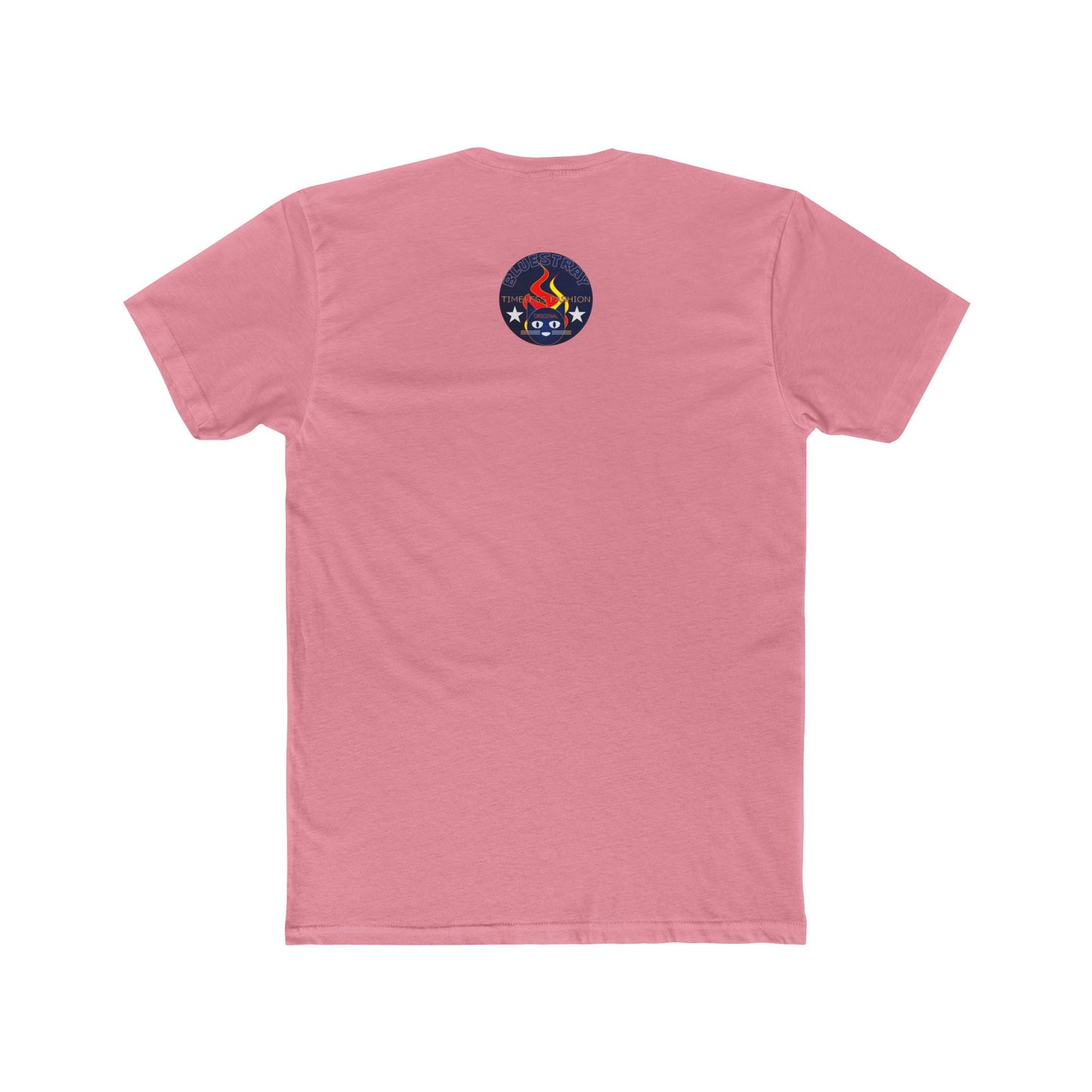 Retro Cat Flame Logo Tee — Bluestay Time & Motion Graphic T-Shirt