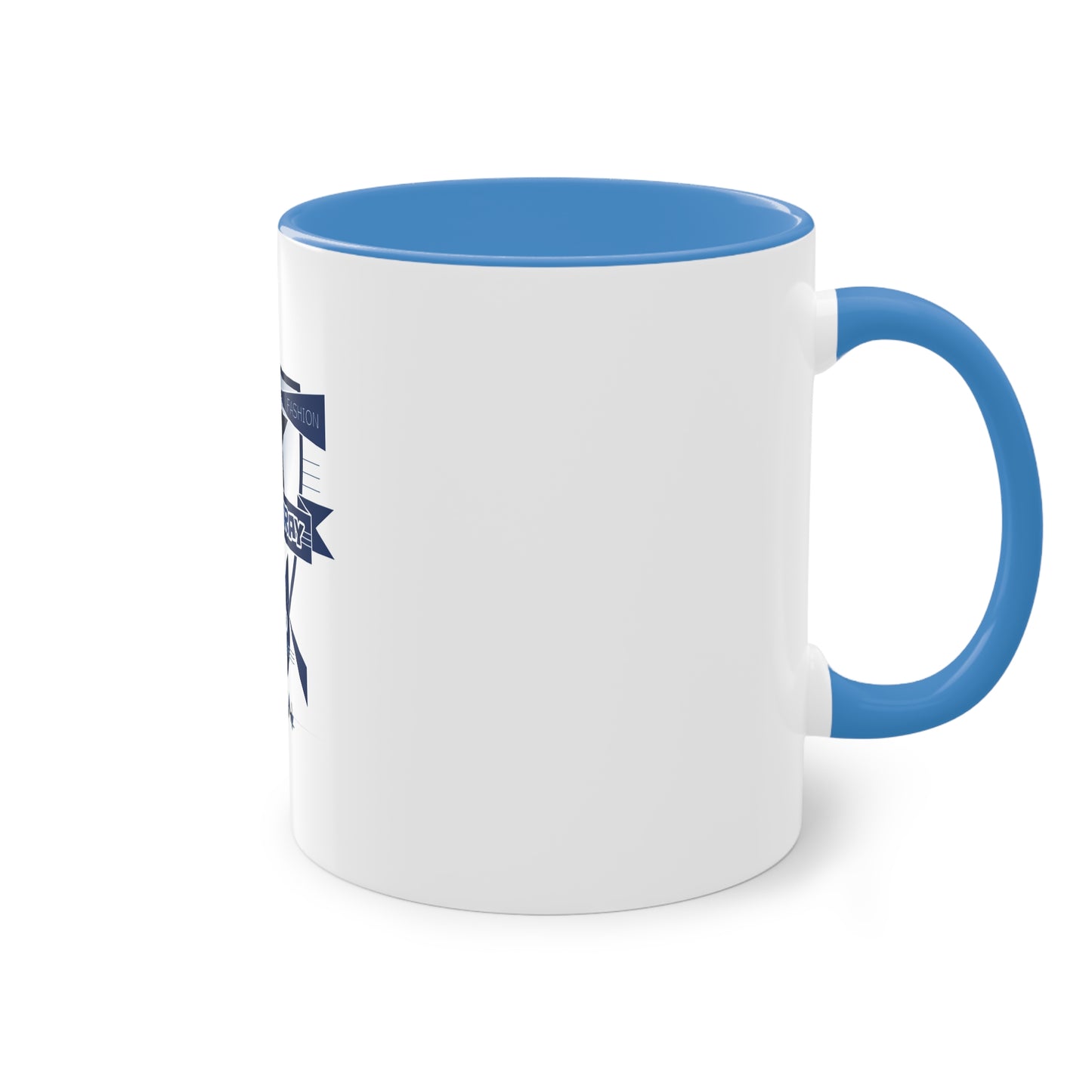 Bluestray Cat Crest Coffee Mug — Two-Tone 11oz