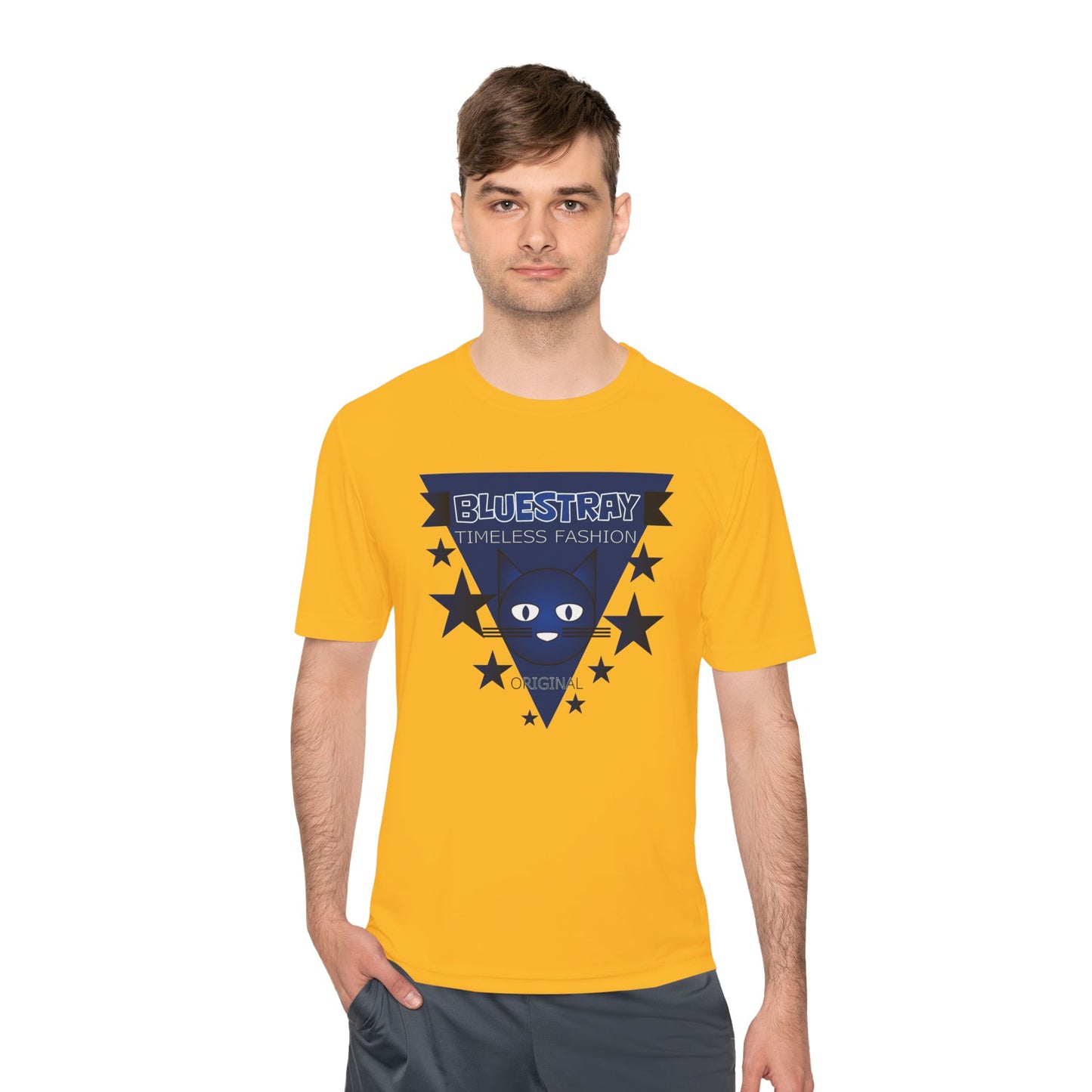 Bluestray Timeless Fashion Tee — Retro Triangle Star Graphic