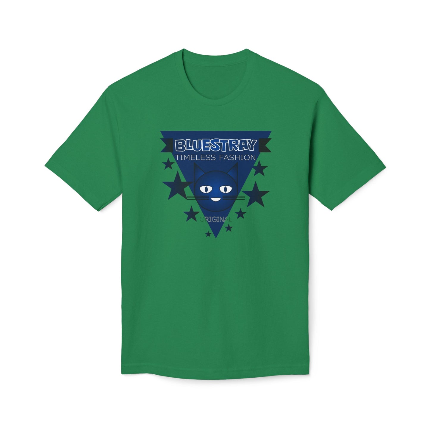 Bluestray Triangle Graphic T-Shirt — Timeless Fashion Cat Eyes Design