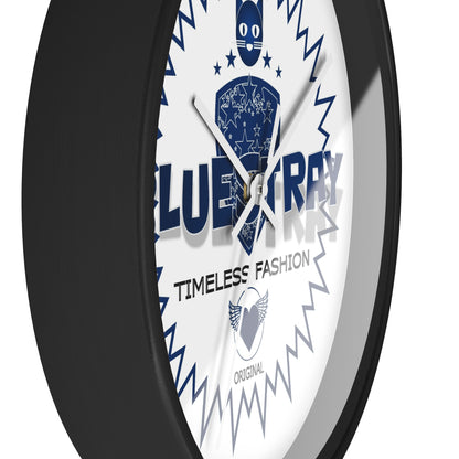 Bluestray Timeless Fashion Wall Clock — Modern Logo Decorative Clock