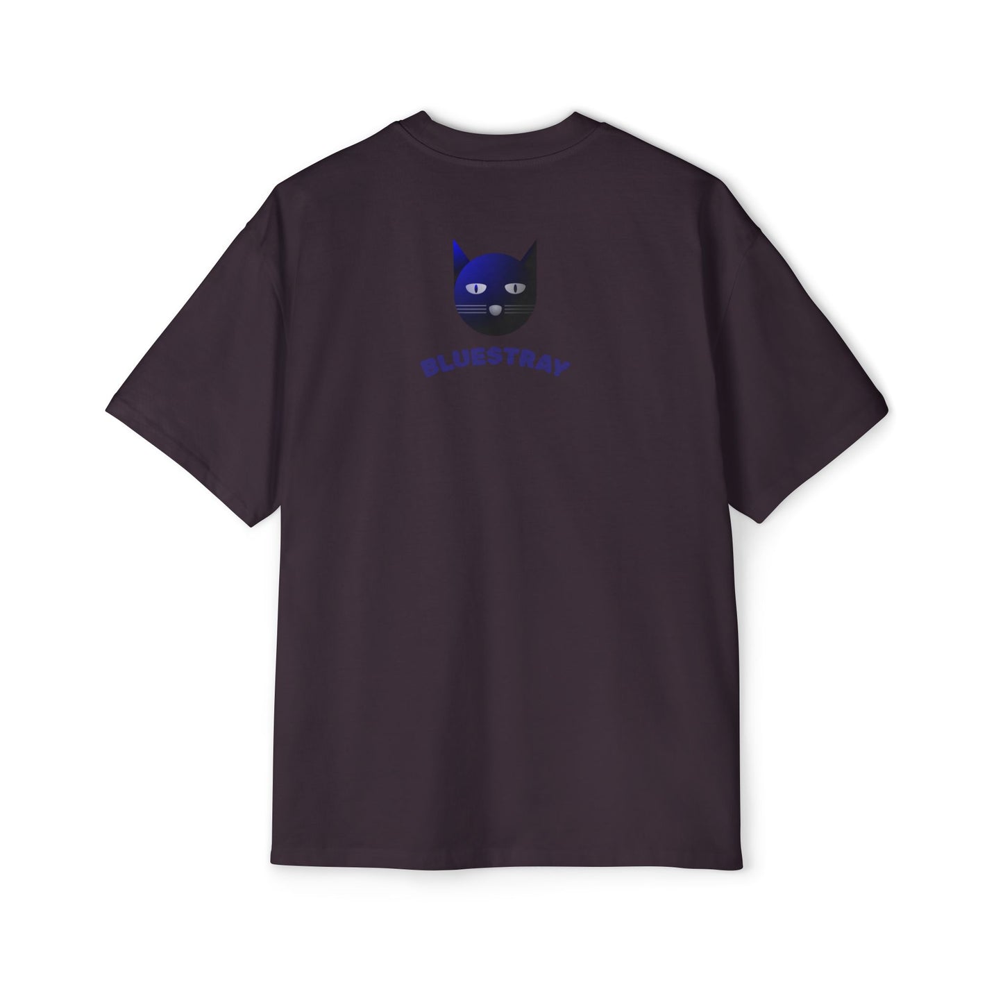 Bluestray Cat Tee — Graphic Men's Oversized T-Shirt