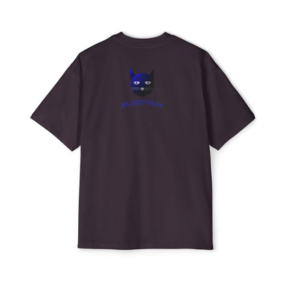 Bluestray Cat Tee — Graphic Men's Oversized T-Shirt