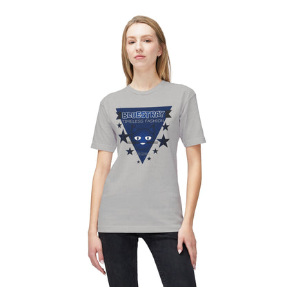 Bluestray Triangle Graphic T-Shirt — Timeless Fashion Cat Eyes Design