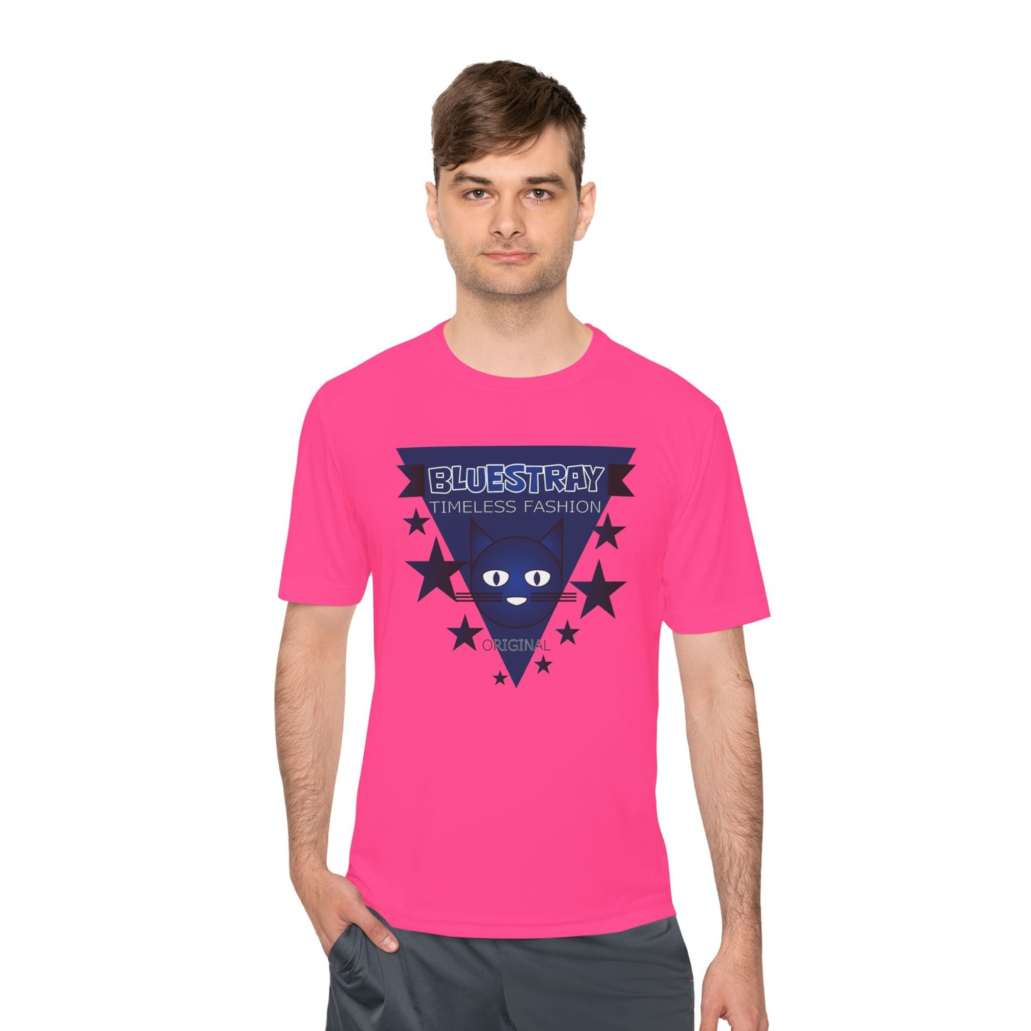 Bluestray Timeless Fashion Tee — Retro Triangle Star Graphic