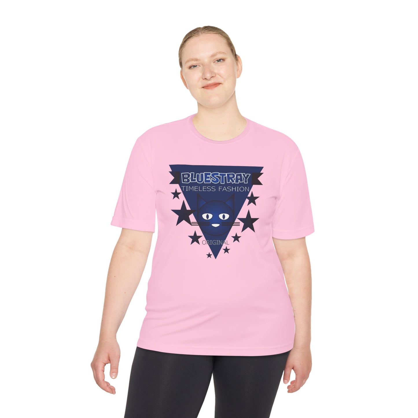 Bluestray Timeless Fashion Tee — Retro Triangle Star Graphic