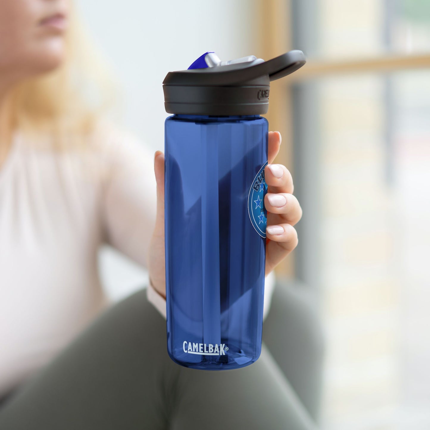 Bluestray Cat Logo Water Bottle — CamelBak Eddy 20/25oz