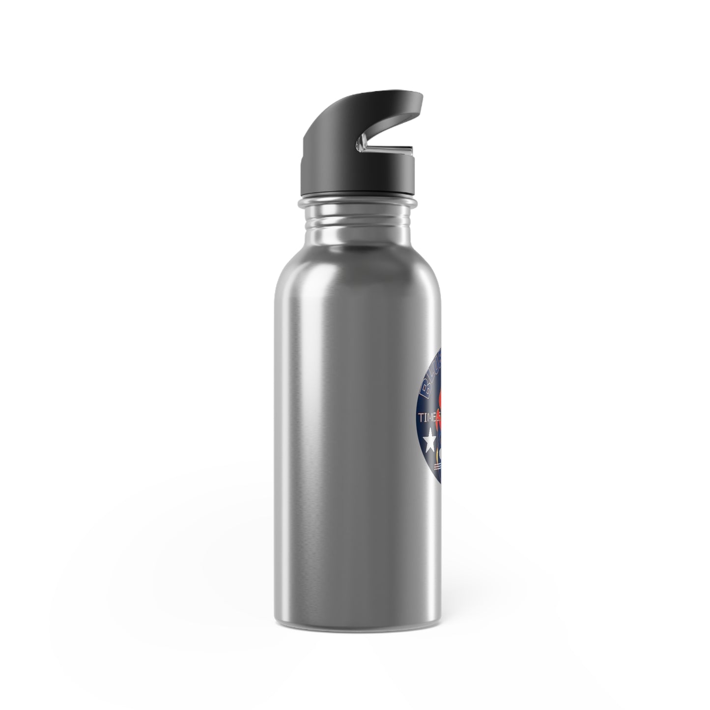 20oz Bluestray Stainless Steel Water Bottle with Straw — Adventure Campfire Logo