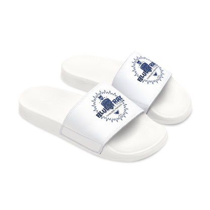 Men's Slide Sandals — Removable Strap Casual Pool & Beach Slides with Bluestray Logo