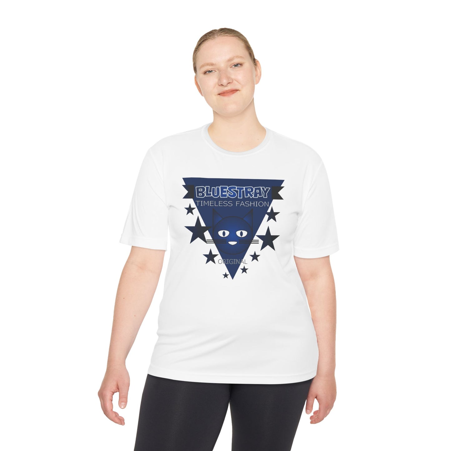 Bluestray Timeless Fashion Tee — Retro Triangle Star Graphic