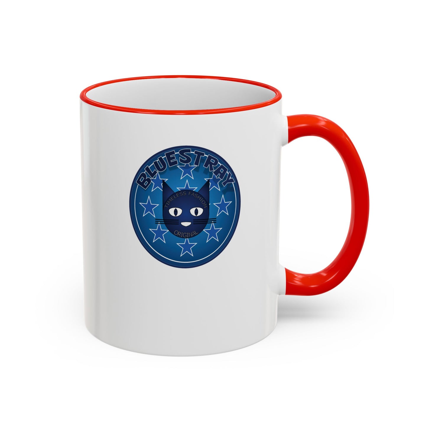 Bluestray Celtic Compass Accent Rim Mug — 11oz & 15oz Rustic Nautical Coffee Cup