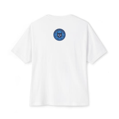 Blue Cat Stars Tee — "Bluestray" Graphic T-Shirt