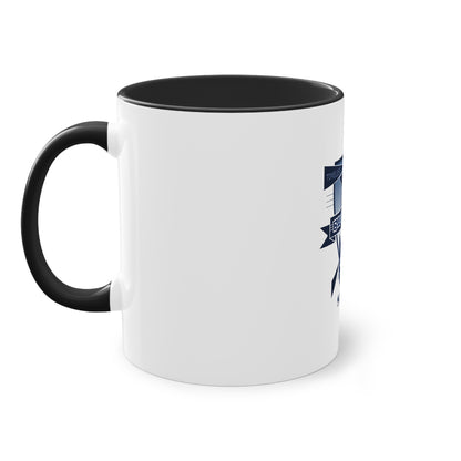 Bluestray Cat Crest Coffee Mug — Two-Tone 11oz