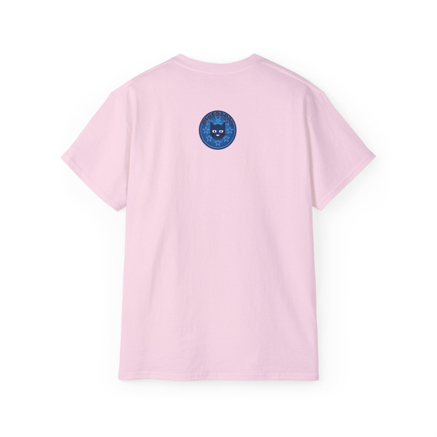 Bluestray Cat T‑Shirt — Blue Star Graphic Tee