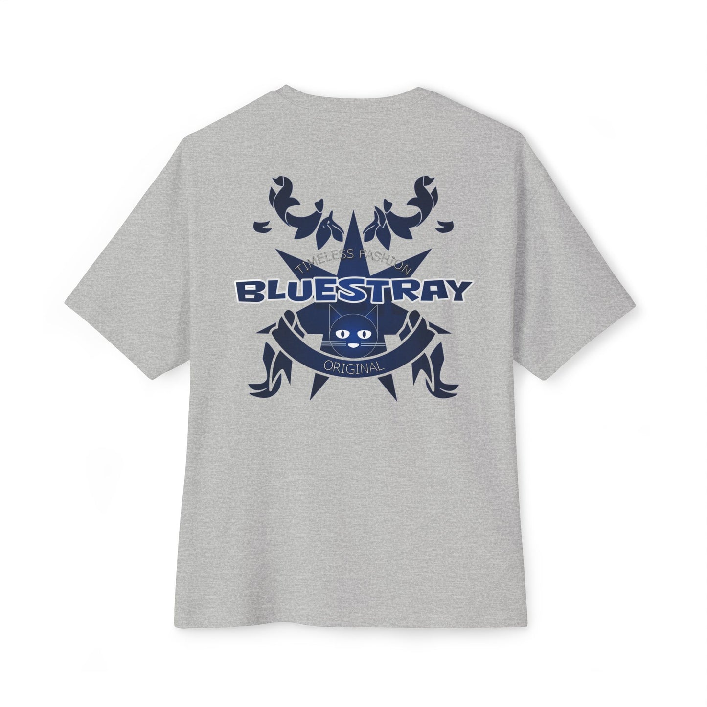 Bluestray Crab Graphic Tee — Oversized Boxy T‑Shirt