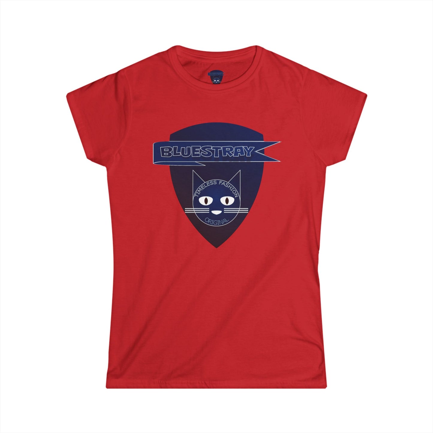 Bluestray Cat Logo Tee — Women's Graphic T-Shirt