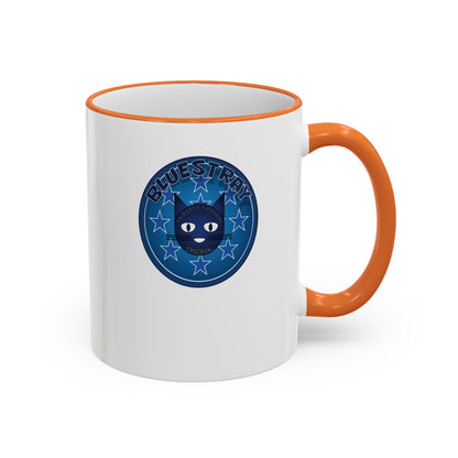 Bluestray Celtic Compass Accent Rim Mug — 11oz & 15oz Rustic Nautical Coffee Cup