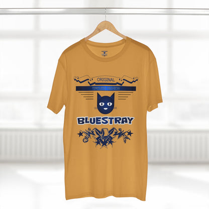 Bluestray Graphic Tee — Retro Cat Logo T-Shirt