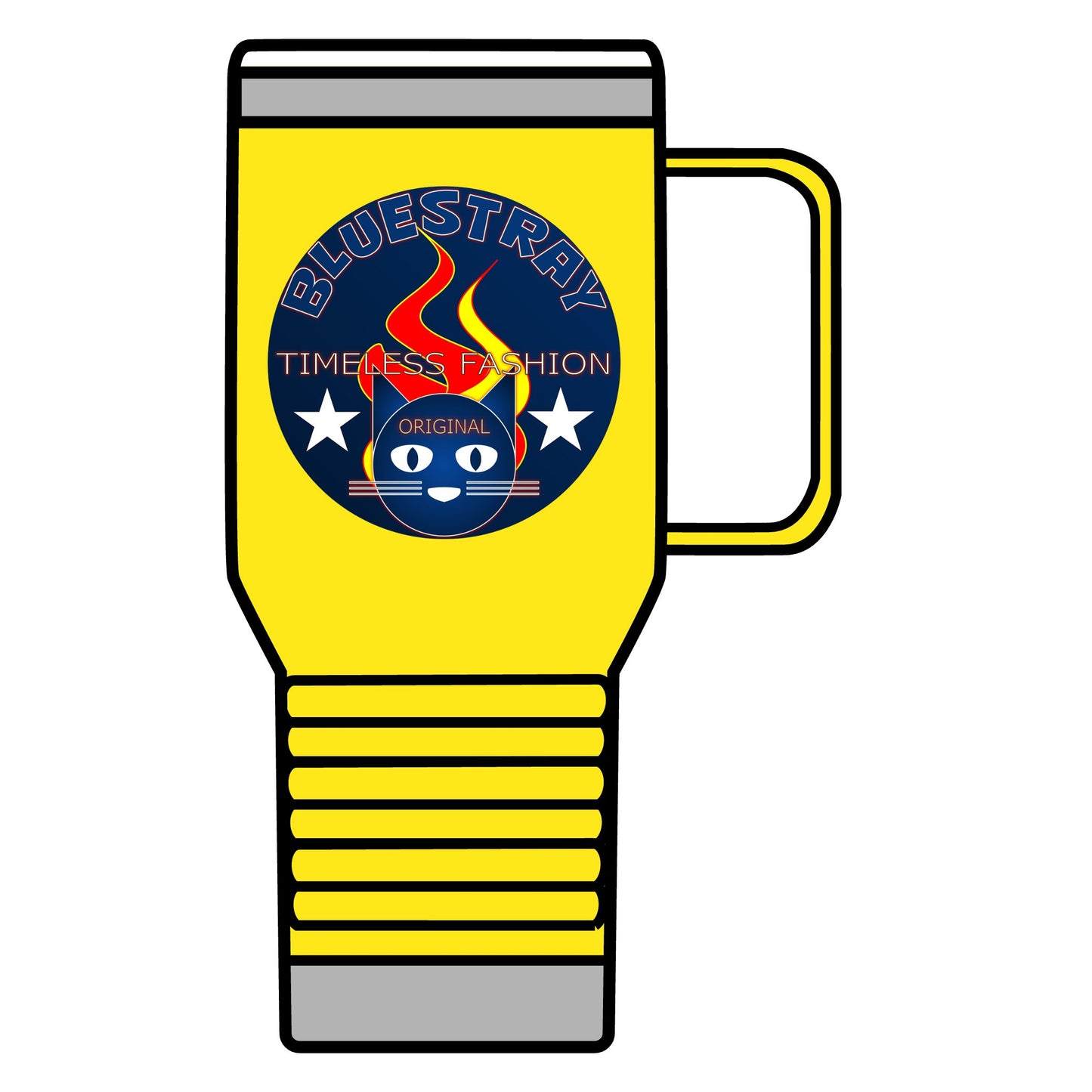 Travel Mug — Bluestray ‘Timeless Fashion’ Cat Logo 20oz Insulated Tumbler