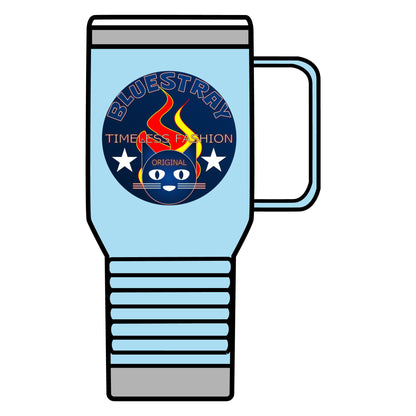 Travel Mug — Bluestray ‘Timeless Fashion’ Cat Logo 20oz Insulated Tumbler
