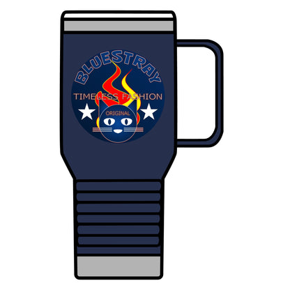 Travel Mug — Bluestray ‘Timeless Fashion’ Cat Logo 20oz Insulated Tumbler