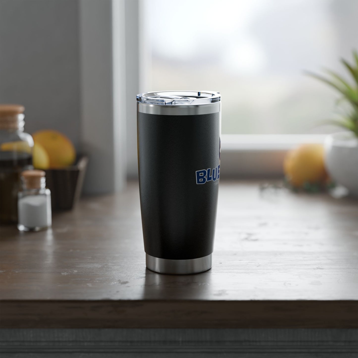 Bluestray Cat Logo Tumbler — 20oz Insulated Stainless Steel Travel Cup