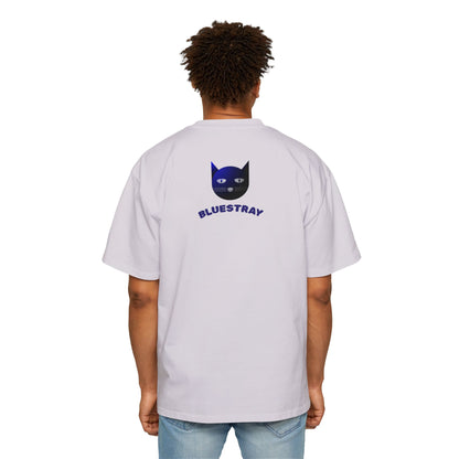 Bluestray Cat Tee — Graphic Men's Oversized T-Shirt