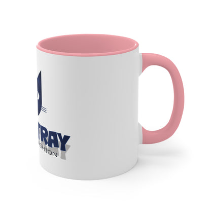 Accent Mug — Bluestray Cat Logo Coffee Cup