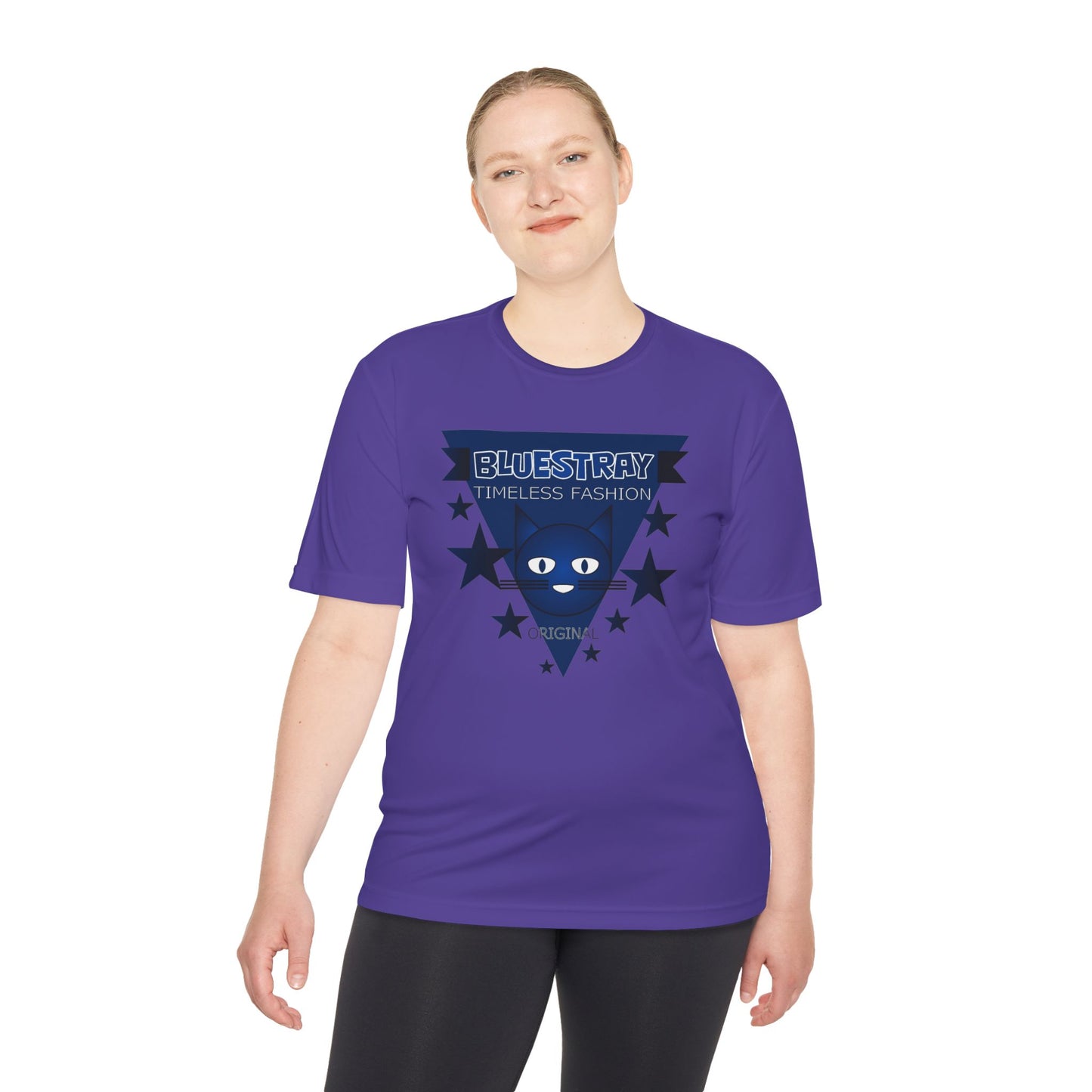 Bluestray Timeless Fashion Tee — Retro Triangle Star Graphic