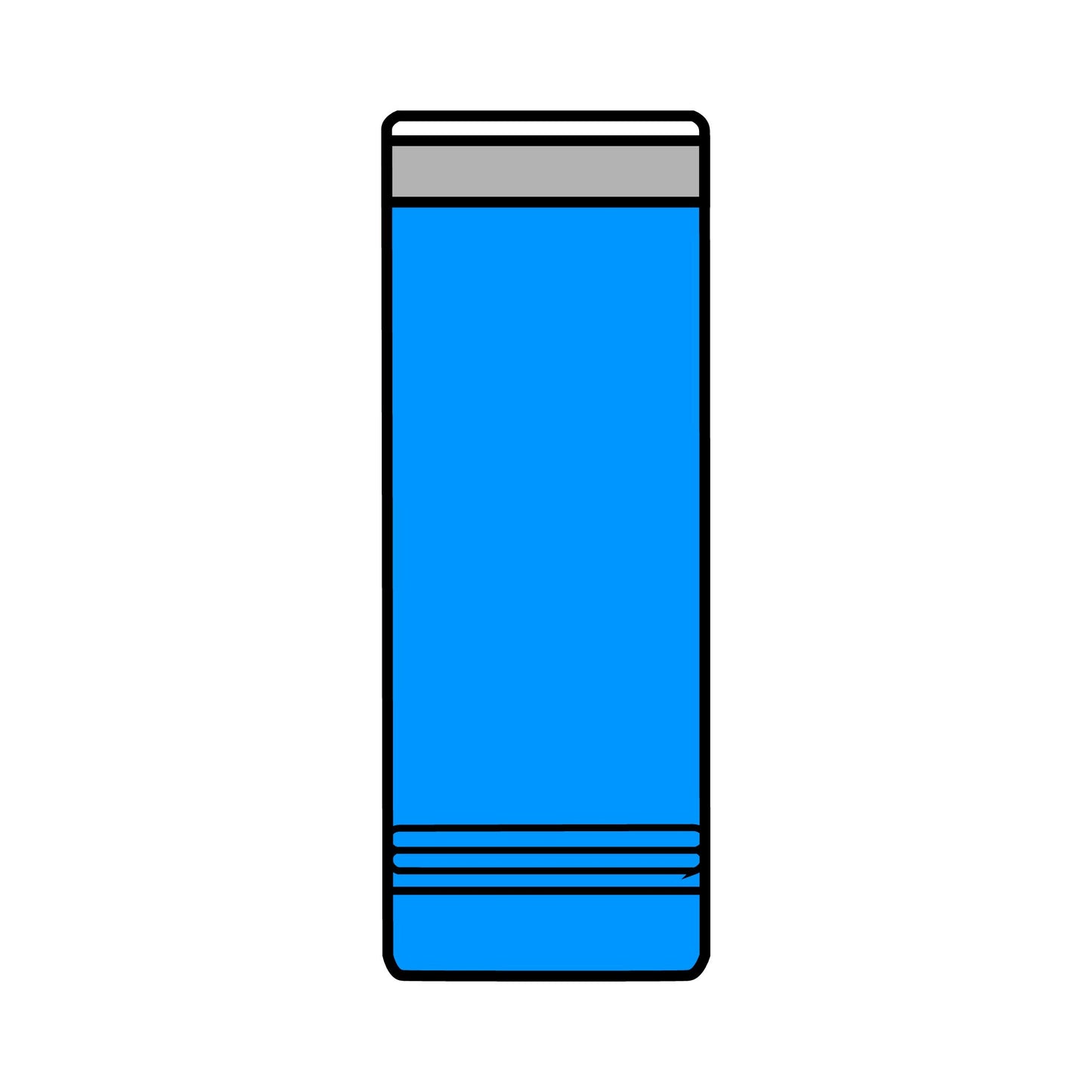 22oz Skinny Tumbler with Bluestray Cat Galaxy Design — Insulated Travel Cup