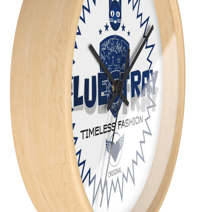 Bluestray Timeless Fashion Wall Clock — Modern Logo Decorative Clock