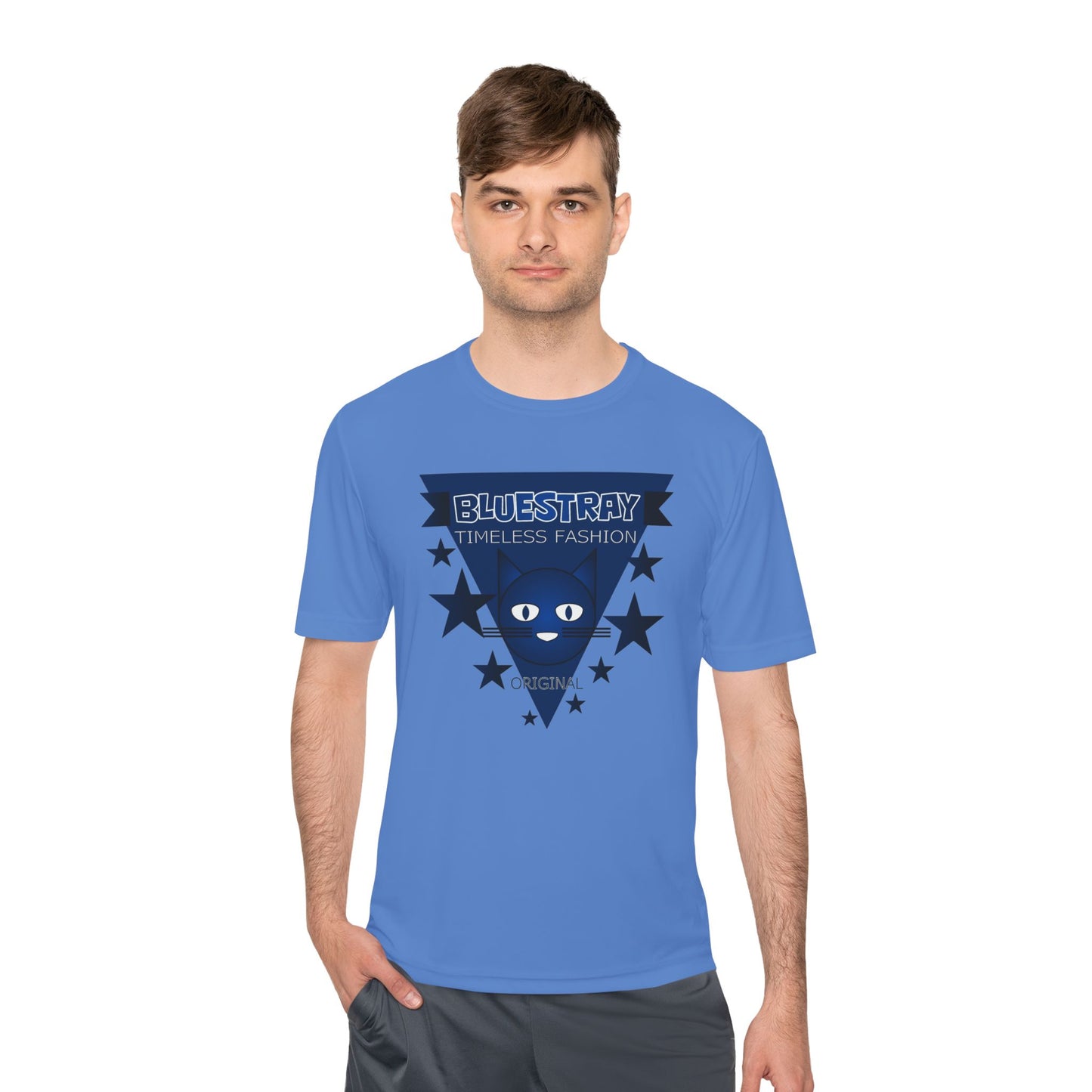 Bluestray Timeless Fashion Tee — Retro Triangle Star Graphic