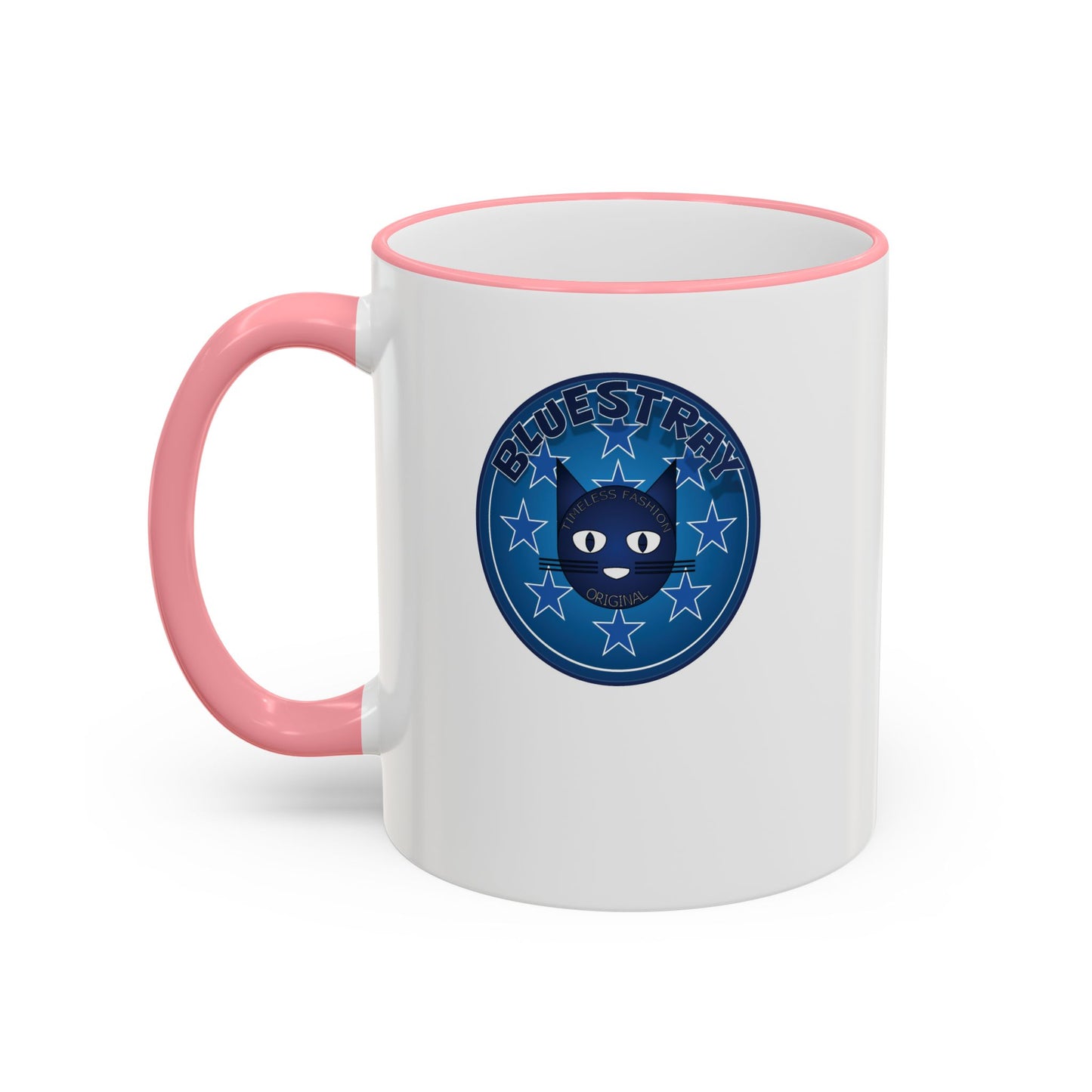 Bluestray Celtic Compass Accent Rim Mug — 11oz & 15oz Rustic Nautical Coffee Cup