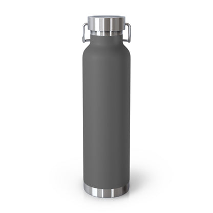 22oz Copper Bluestray Vacuum Bottle — Retro Campfire Logo Insulated Water Bottle
