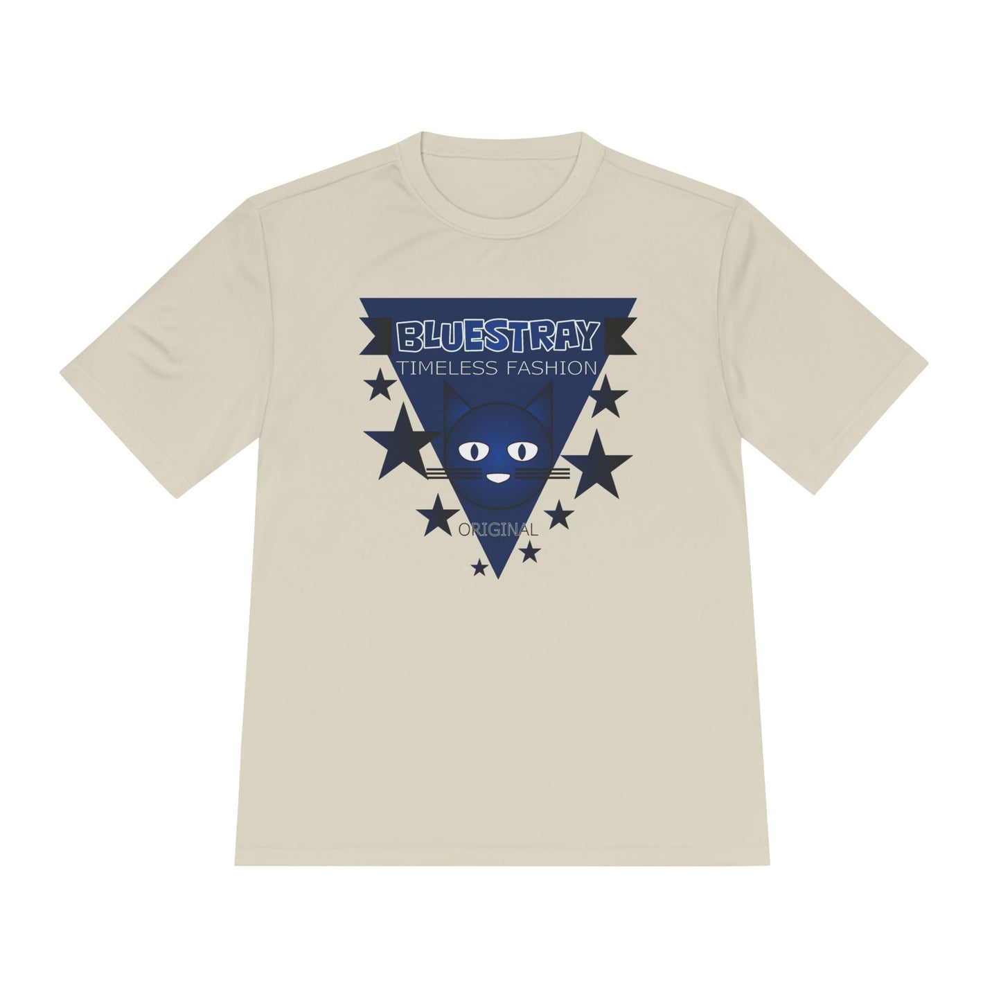 Bluestray Timeless Fashion Tee — Retro Triangle Star Graphic
