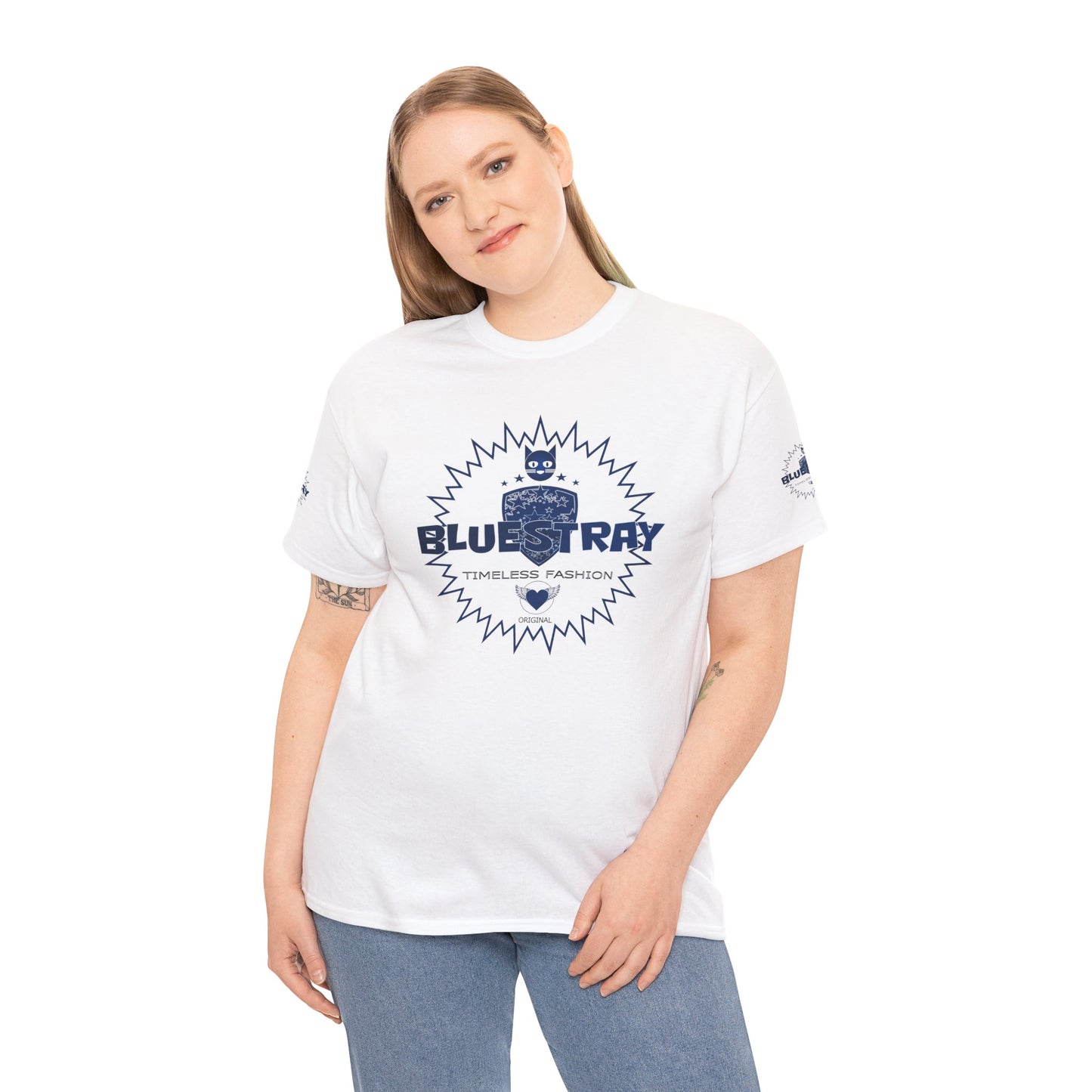 Bluestray Vintage Logo Tee — Timeless Fashion Graphic T-Shirt