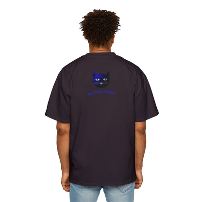 Bluestray Cat Tee — Graphic Men's Oversized T-Shirt