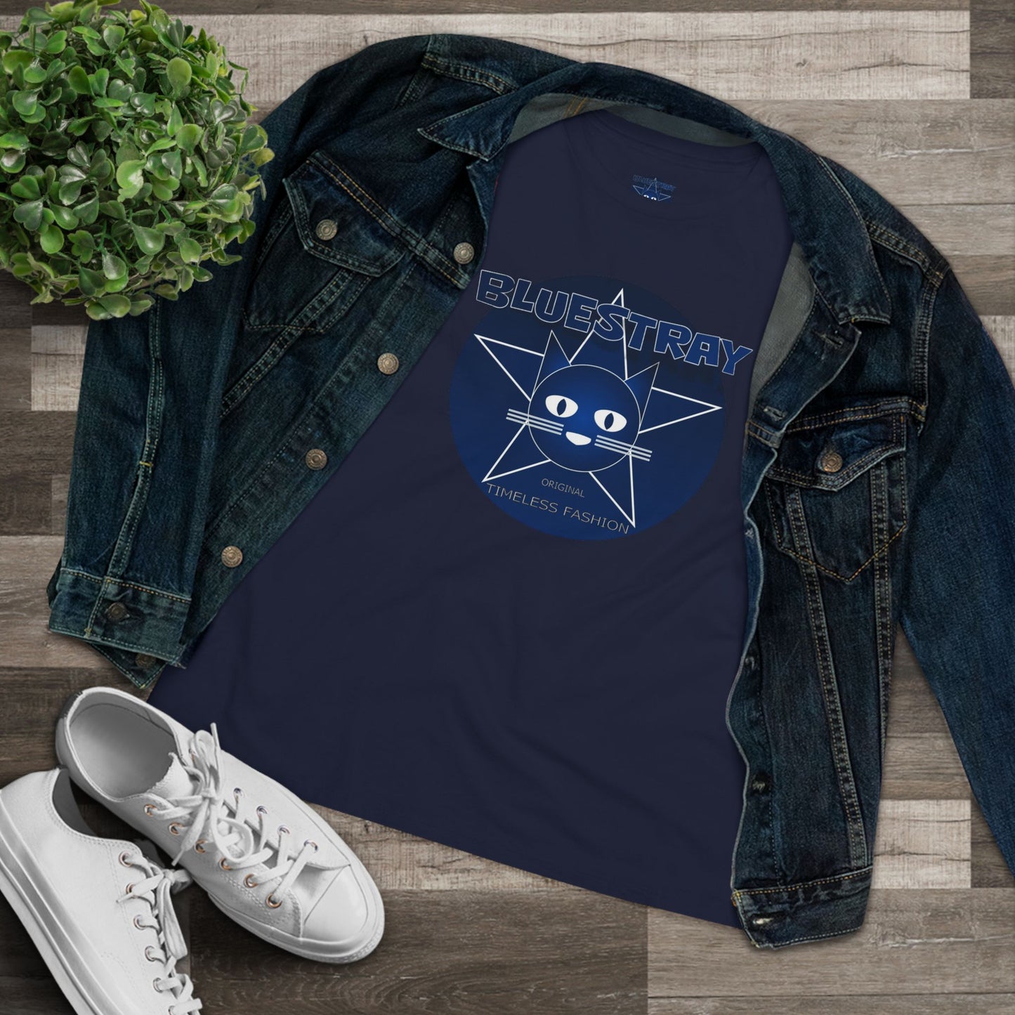 Bluestray Cat Graphic Tee — Women's Cat Lover T-Shirt