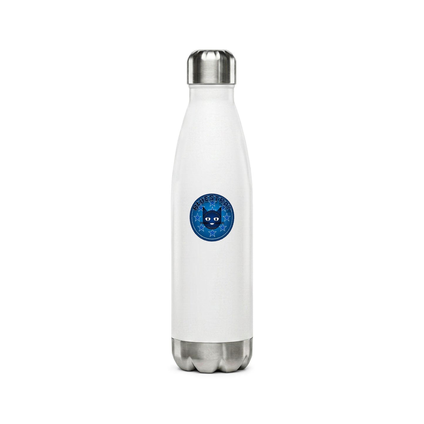 Bluestray Cat Stainless Steel Water Bottle — 17oz Insulated Bottle