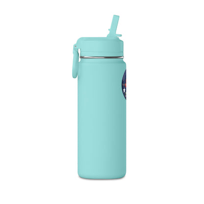 Patriotic Bluestray Fire & Stars 20oz Mini Water Bottle