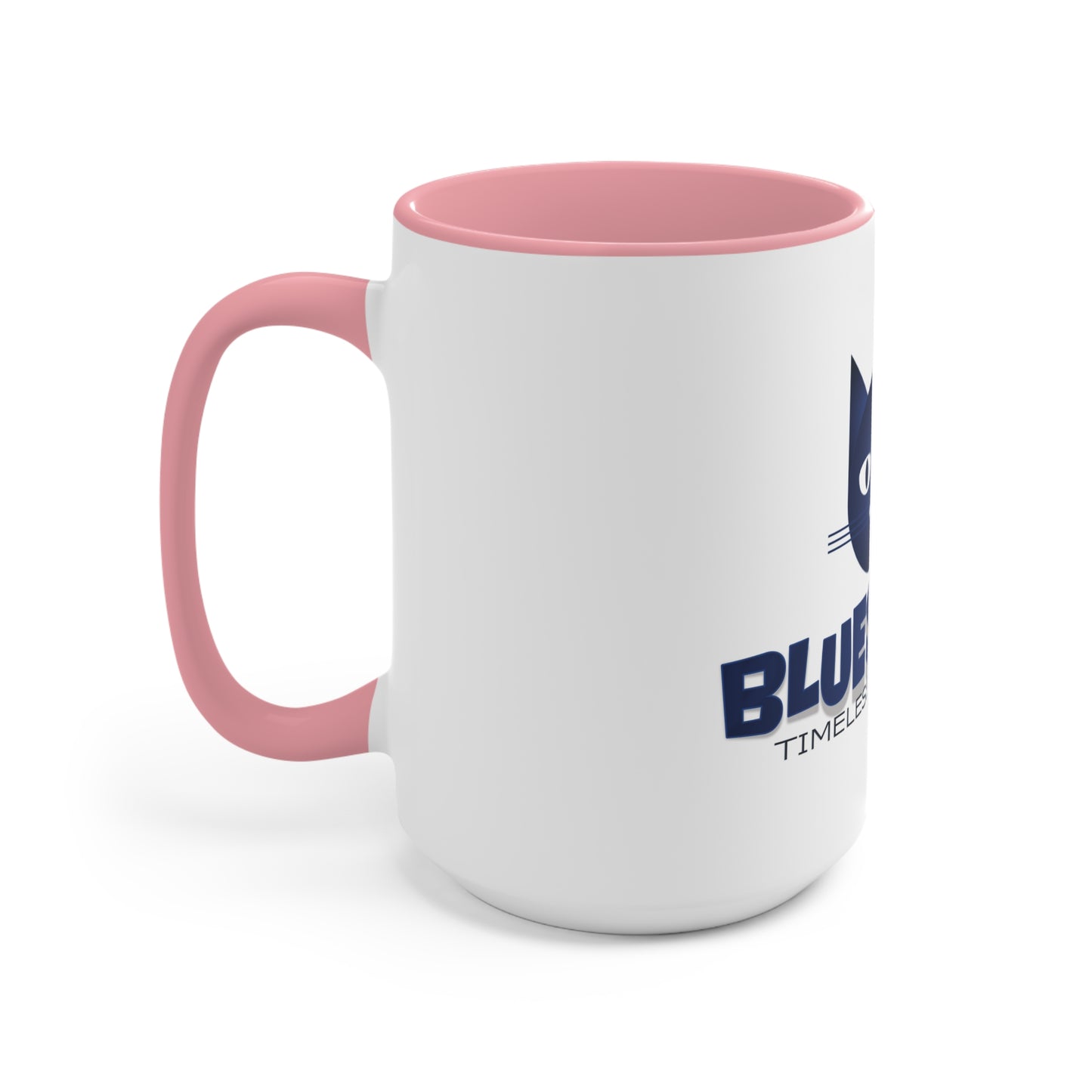 Accent Mug — Bluestray Cat Logo Coffee Cup