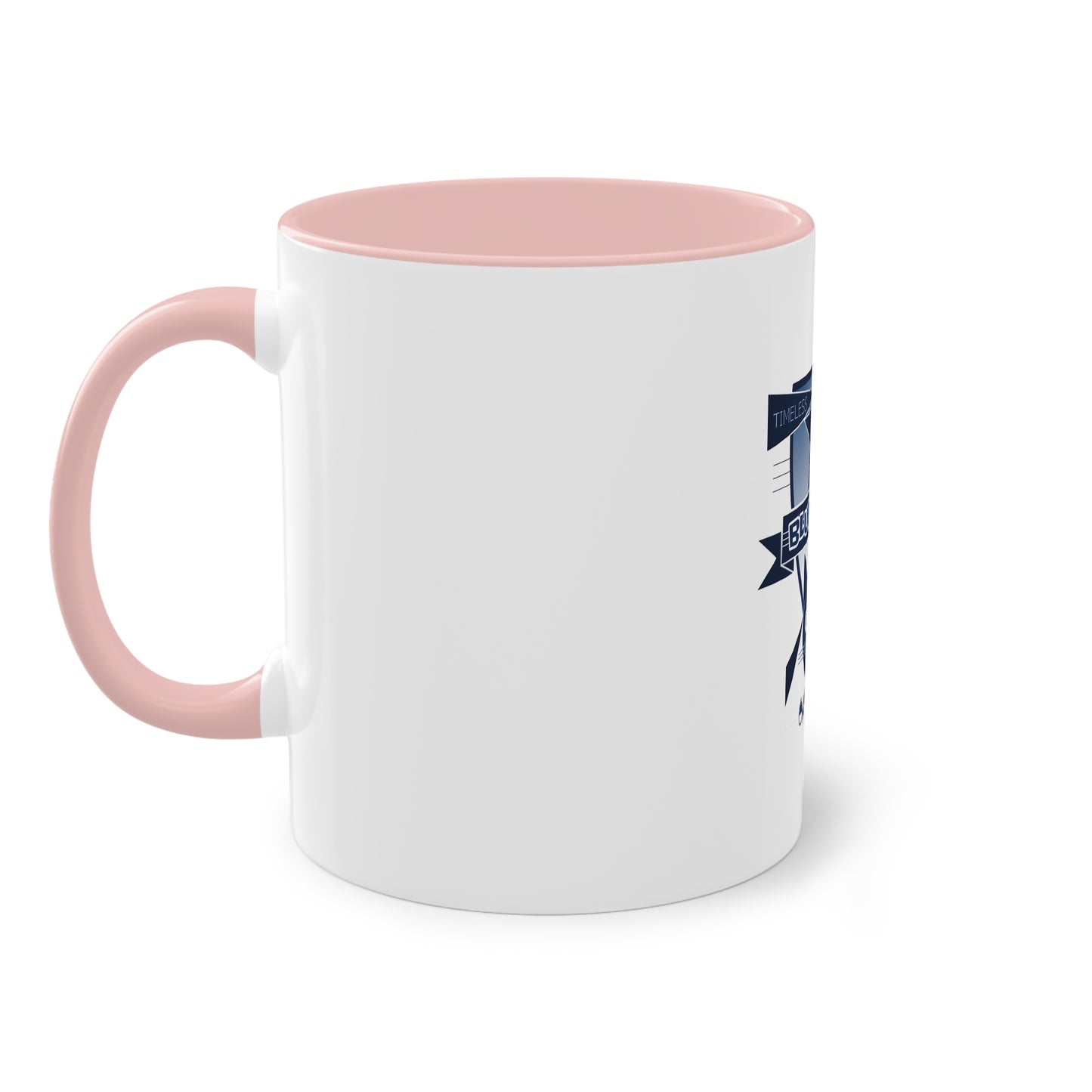 Bluestray Cat Crest Coffee Mug — Two-Tone 11oz