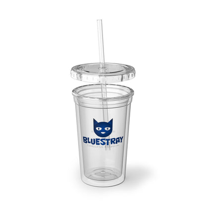 Bluestray Clear Acrylic Tumbler with Straw