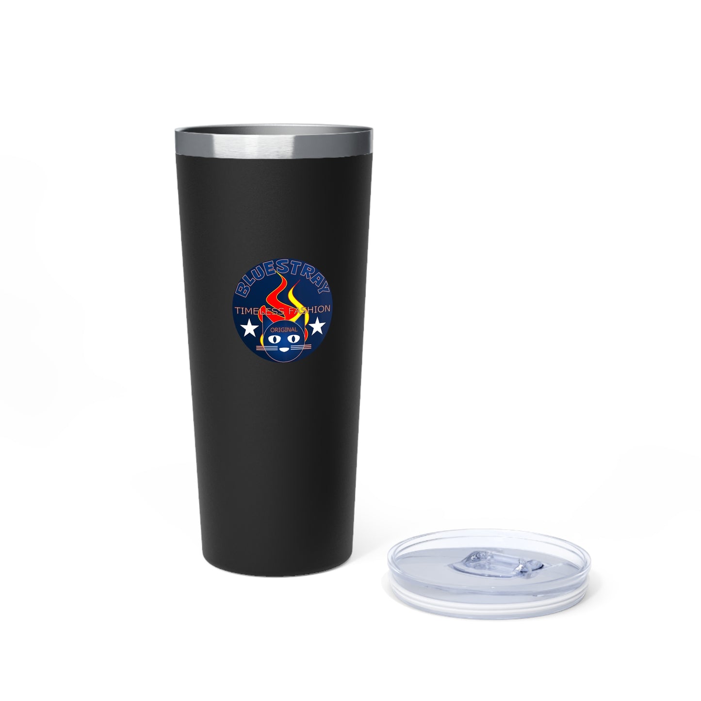 22oz Insulated Tumbler — Bluestray Mascot “Firestation” Team Logo