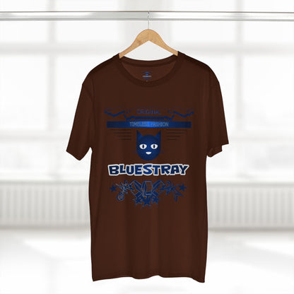 Bluestray Graphic Tee — Retro Cat Logo T-Shirt