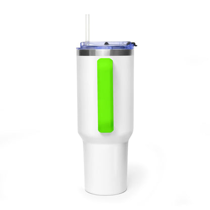 40oz Vacuum Tumbler — Bluestray Cat Logo Insulated Travel Mug